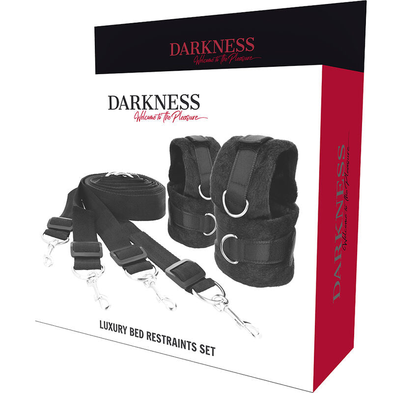 DARKNESS - ENSEMBLE DE RUBANS DE LIT