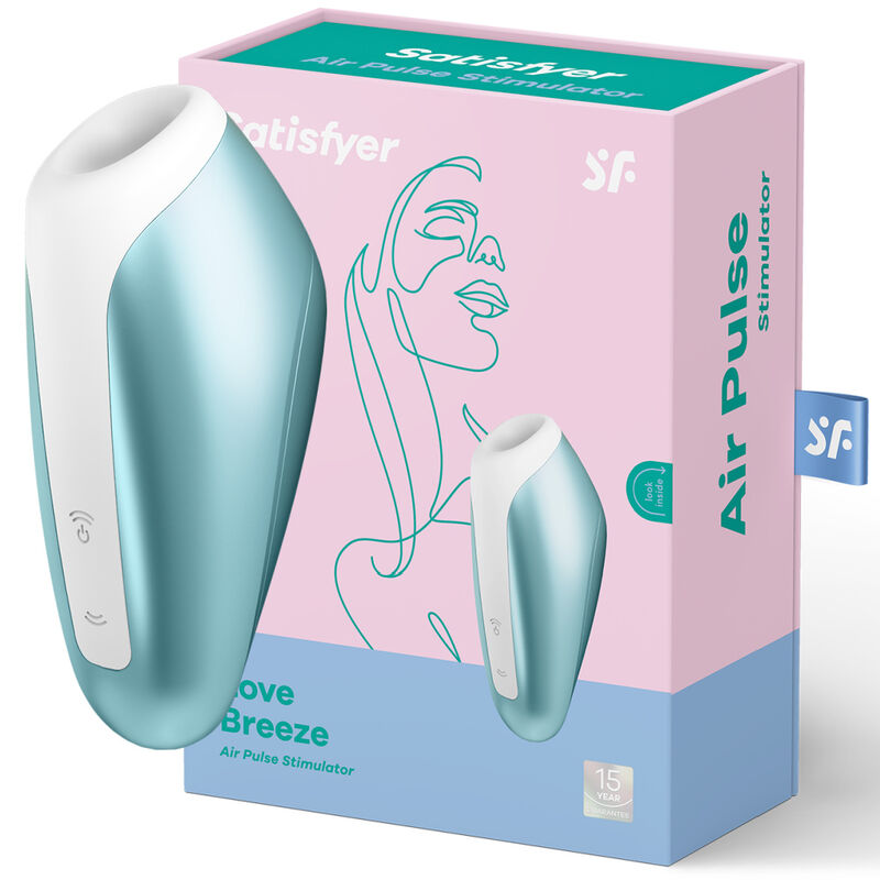 SATISFYER - LOVE BREEZE SUCEUR VIBRANT ICE BLUE