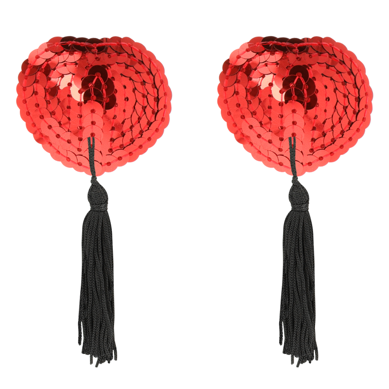 COQUETTE CHIC DESIRE - CACHE-TÉTONS ROUGES