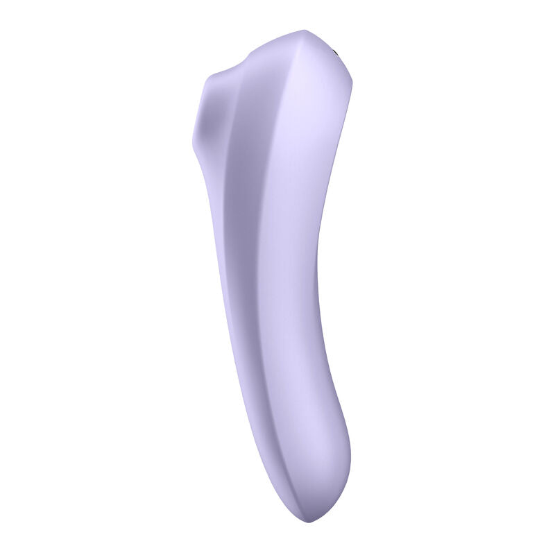 SATISFYER - VIBREUR À IMPULSIONS D'AIR DOUBLE PLAISIR MAUVE