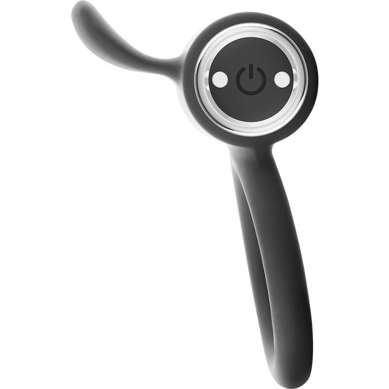 BLACK&SILVER - CAMERON ANNEAU RECHARGEABLE ARGENT