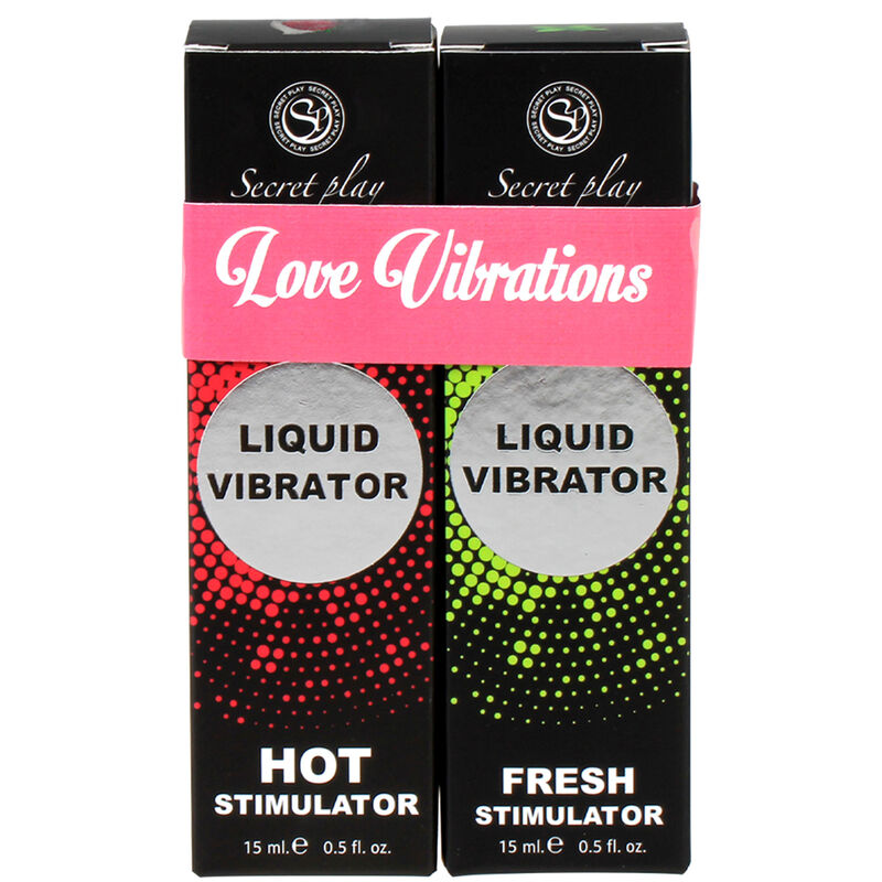 SECRETPLAY - VIBREUR LIQUIDE LOVE VIBRATIONS PACK