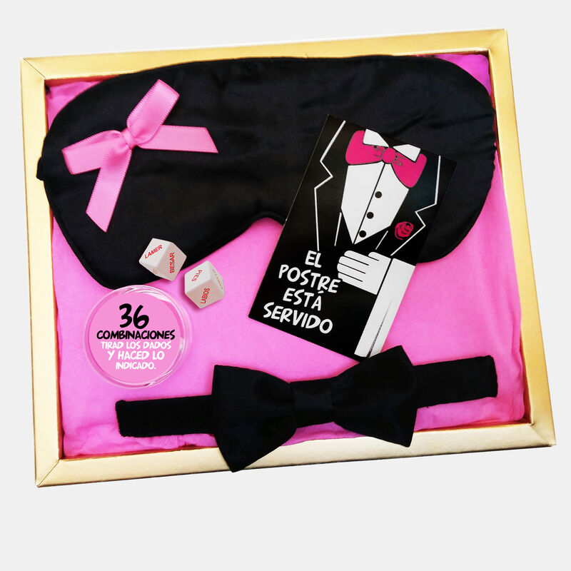 INÉDIT - KIT ANTIFACE ÉROTIQUE LE DESSERT EST SERVI