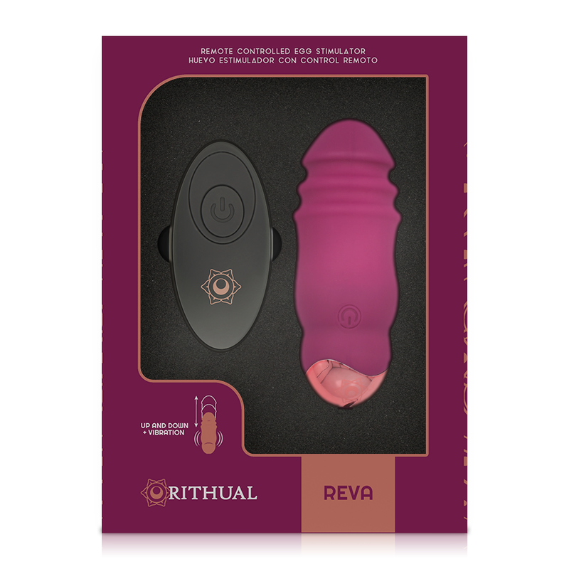 RITHUAL - SYSTÈME TÉLÉCOMMANDE HAUT&BAS + VIBRATION REVA EGG
