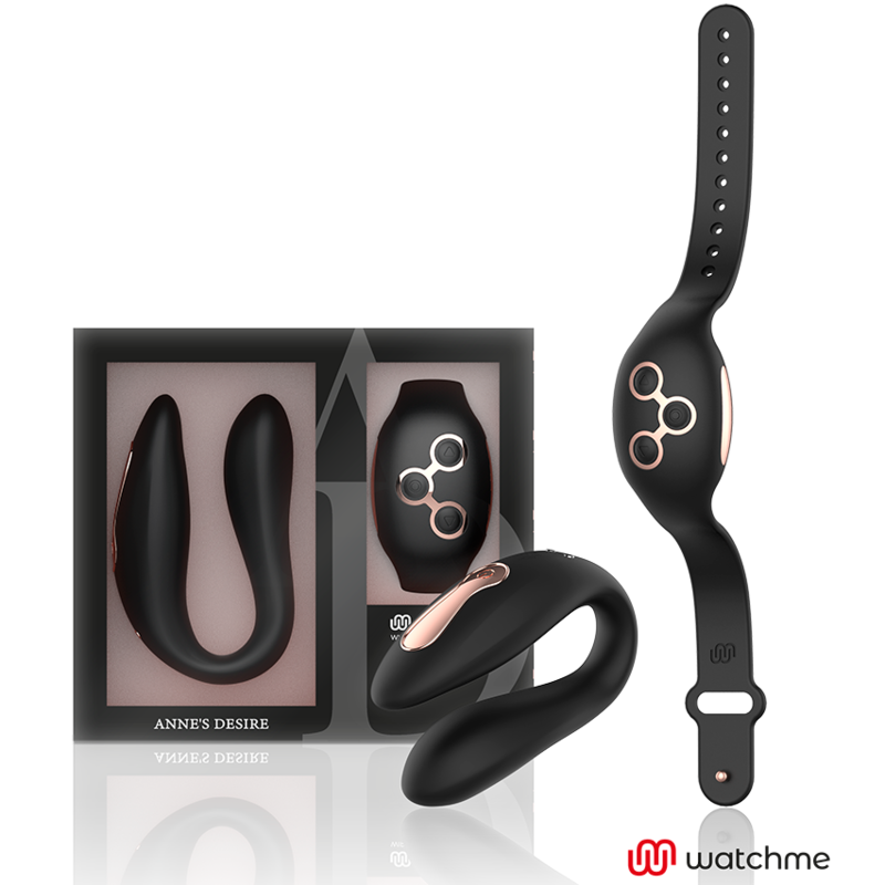 ANNE'S DESIRE - DUAL PLEASURE TECHNOLOGY A WATCHME NOIR/OR
