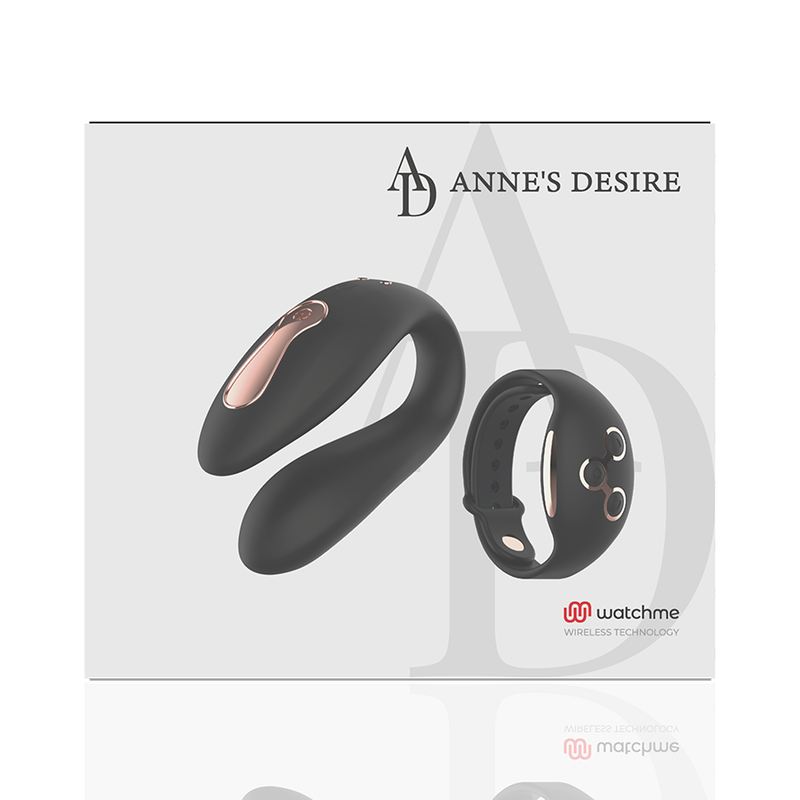 ANNE'S DESIRE - DUAL PLEASURE TECHNOLOGY A WATCHME NOIR/OR