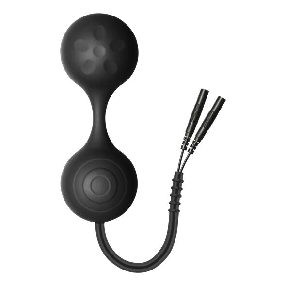 ELECTRASTIM - EXERCISEUR EN SILICONE NOIR EN FORME DE CÔNE LULA