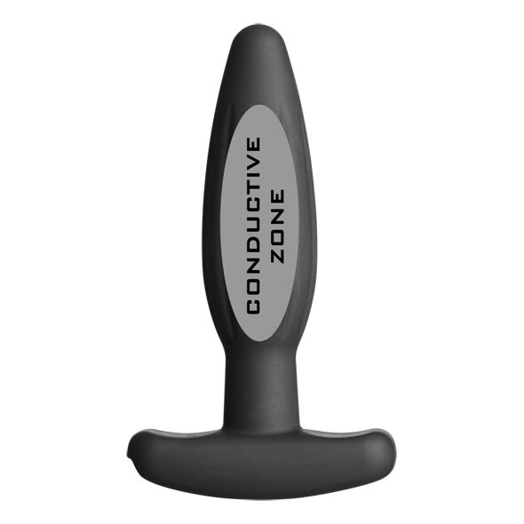 ELECTRASTIM - BUTT PLUG EN SILICONE NOIR ROCKER PETIT