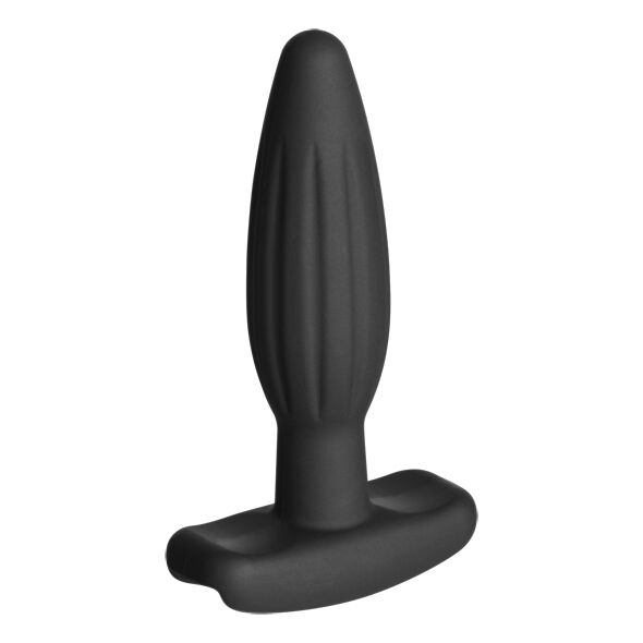 ELECTRASTIM - BUTT PLUG EN SILICONE NOIR ROCKER PETIT