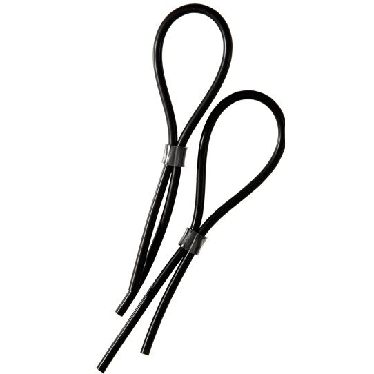 ELECTRASTIM - ANNEAUX EN CAOUTCHOUC AJUSTABLES POUR PÉNIS ET TESTICULES