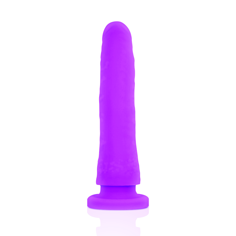 DELTA CLUB - JOUETS DILDO VIOLET SILICONE MÉDICAL 17 CM -O- 3 CM