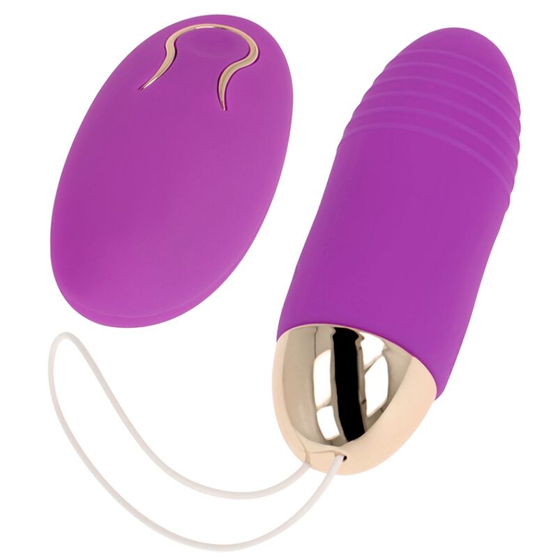OHMAMA - ŒUF VIBRANT TÉLÉCOMMANDÉ 10 VITESSES VIOLET