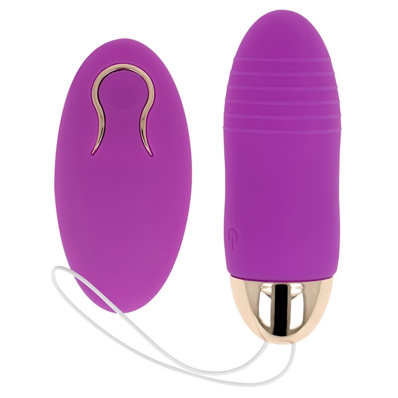 OHMAMA - ŒUF VIBRANT TÉLÉCOMMANDÉ 10 VITESSES VIOLET