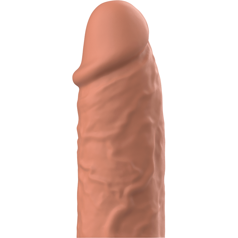 VIRILXL - ALLONGE PÉNIS EN SILICONE LIQUIDE MARRON V3