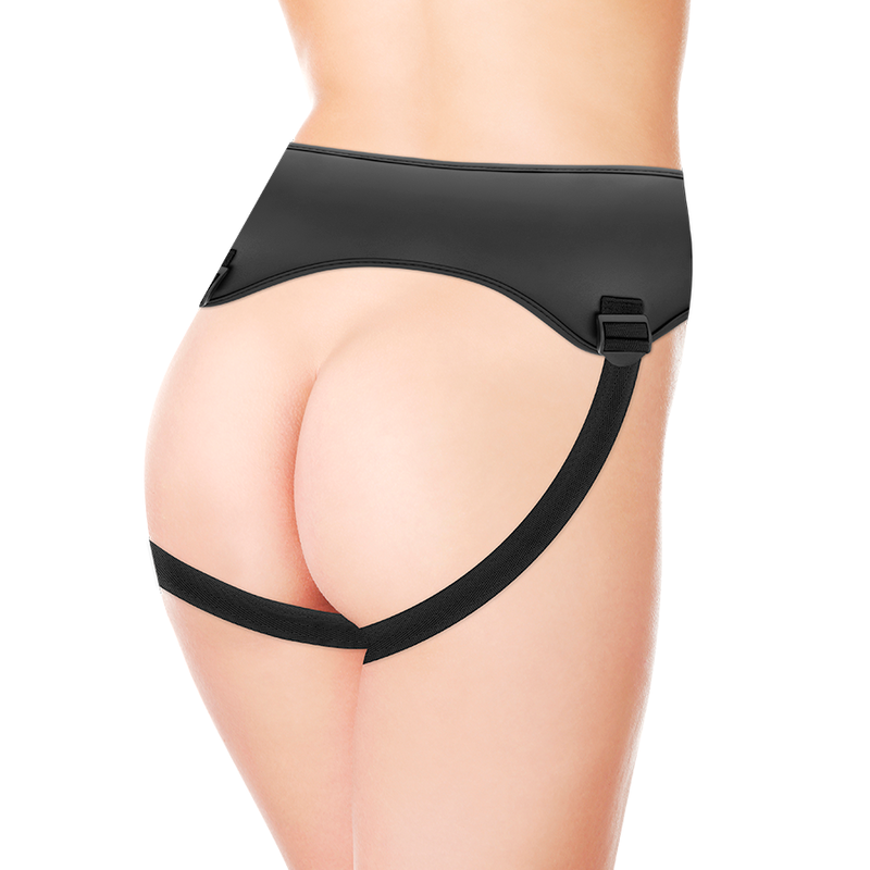 CYBER SILICOCK - STRAP-ON EN SILICONE LIQUIDE AVEC 3 ANNEAUX GRATUITS 15.5 CM -O- 4.2 CM