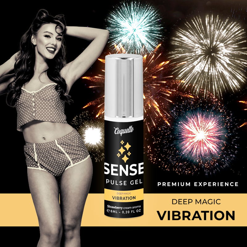 COQUETTE CHIC DESIRE - GEL VIBRANT PULSE FRAISE LIQUIDE PREMIUM 6ML