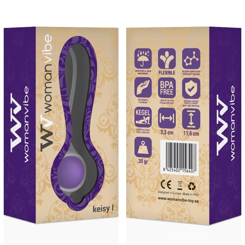 WOMANVIBE - KEISY I BILLE GEISHA SILICONE