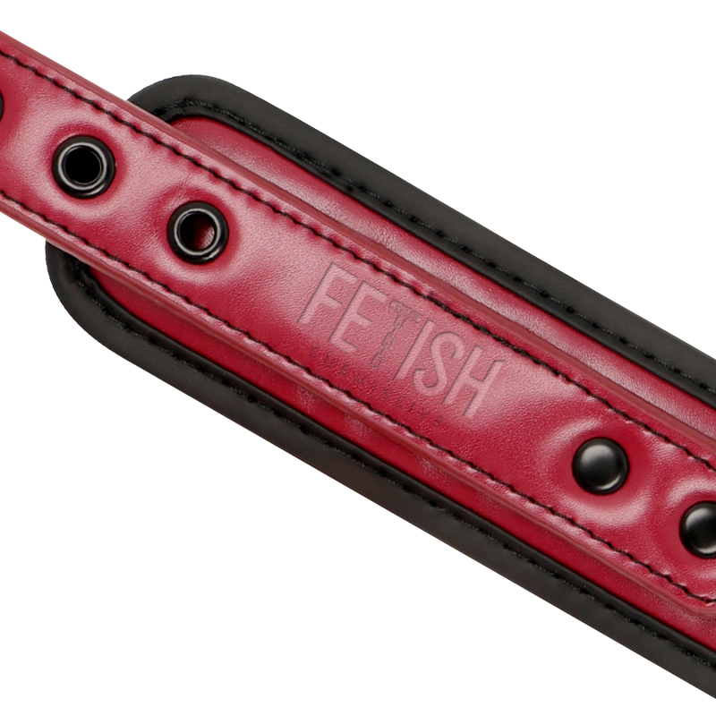 FETISH SOUMISSE DARK ROOM - COLLIER CHAÎNE AVEC DOUBLURE NÉOPRÈNE