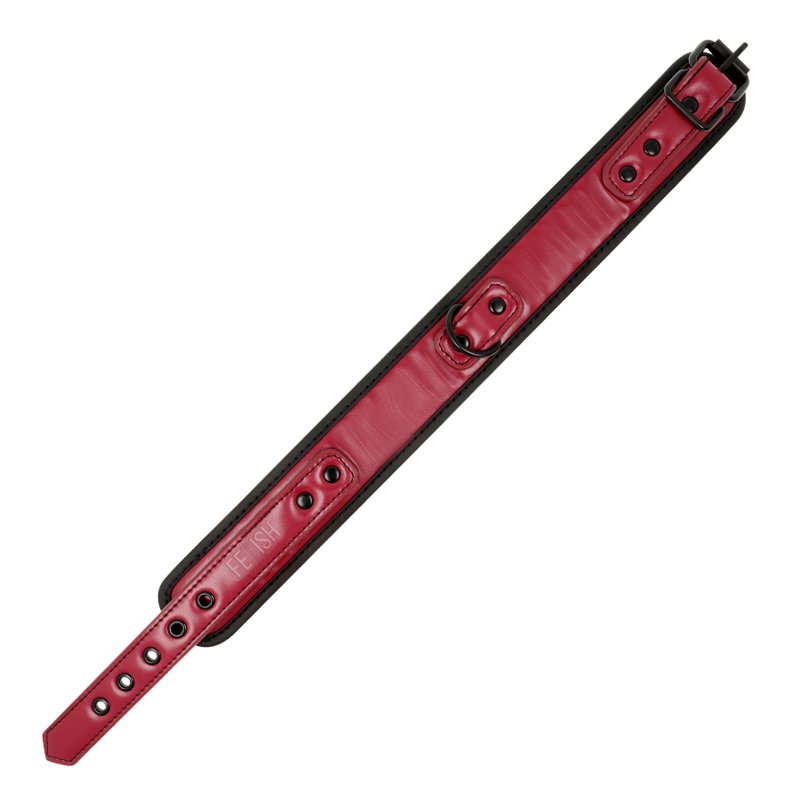 FETISH SOUMISSE DARK ROOM - COLLIER CHAÎNE AVEC DOUBLURE NÉOPRÈNE