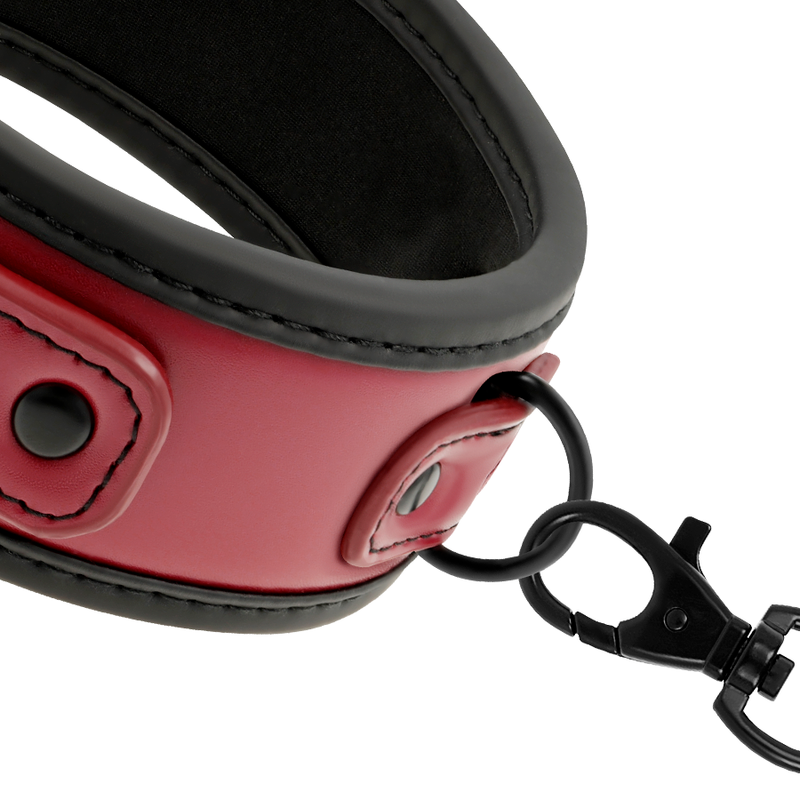 FETISH SOUMISSE DARK ROOM - COLLIER CHAÎNE AVEC DOUBLURE NÉOPRÈNE