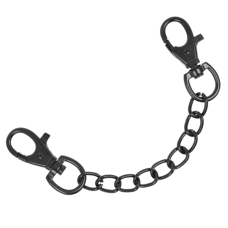 FETISH SOUMISSE DARK ROOM - MENOTTES DE CHEVILLE EN CUIR VÉGÉTALIEN AVEC DOUBLURE EN NÉOPRÈNE