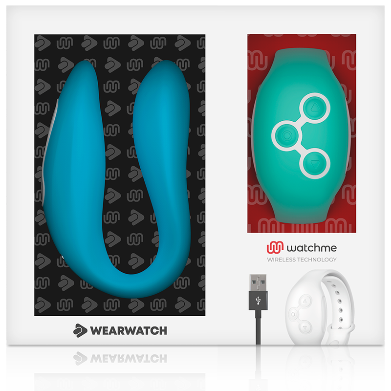 WEARWATCH - VIBRATEUR DUAL-TECHNOLOGIE WATCHME INDIGO/EAU DE MER