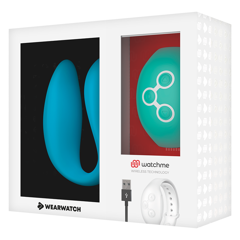 WEARWATCH - VIBRATEUR DUAL-TECHNOLOGIE WATCHME INDIGO/EAU DE MER