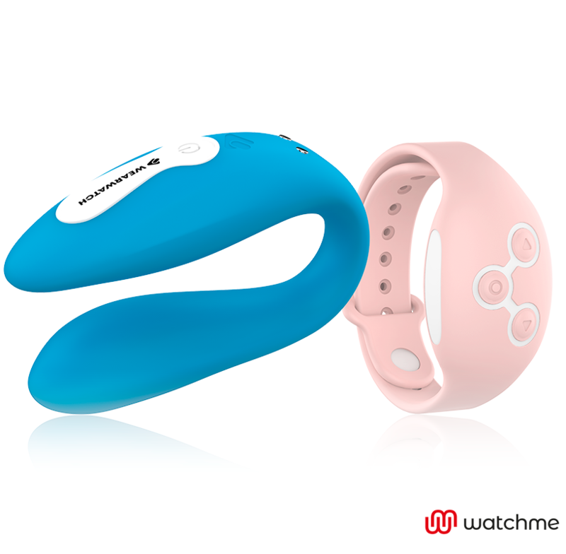 WEARWATCH - VIBREUR DOUBLE TECHNOLOGIE WATCHME INDIGO / ROSE