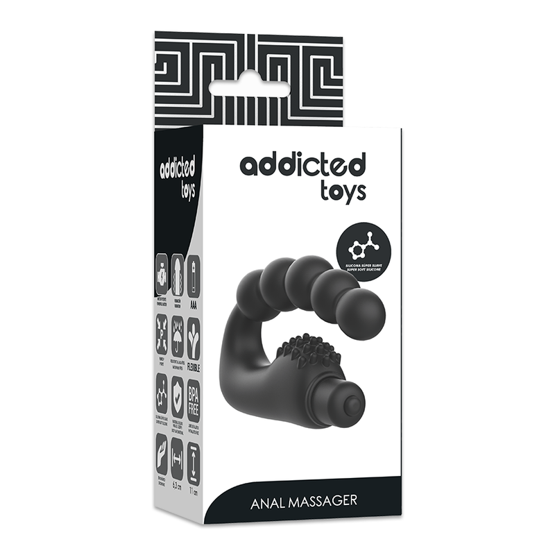 ADDICTED TOYS - MASSEUR ANAL PROSTATIK AVEC VIBRATION