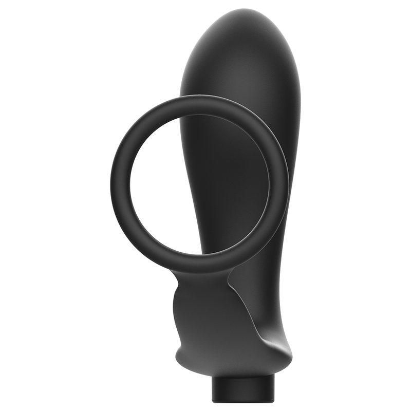 ADDICTED TOYS - ANNEAU PÉNIEN TÉLÉCOMMANDÉ PLUG ANAL NOIR RECHARGEABLE